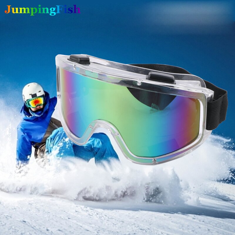 겨울 방풍 스키 안경 고글, 야외 스포츠 자외선 방진 모토 사이클링 선글라스 안전 보호 안경